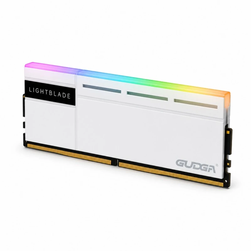 Μονάδα μνήμης επιφάνειας εργασίας DDR5 RGB UDIMM RAM Non-ECC Heatsink