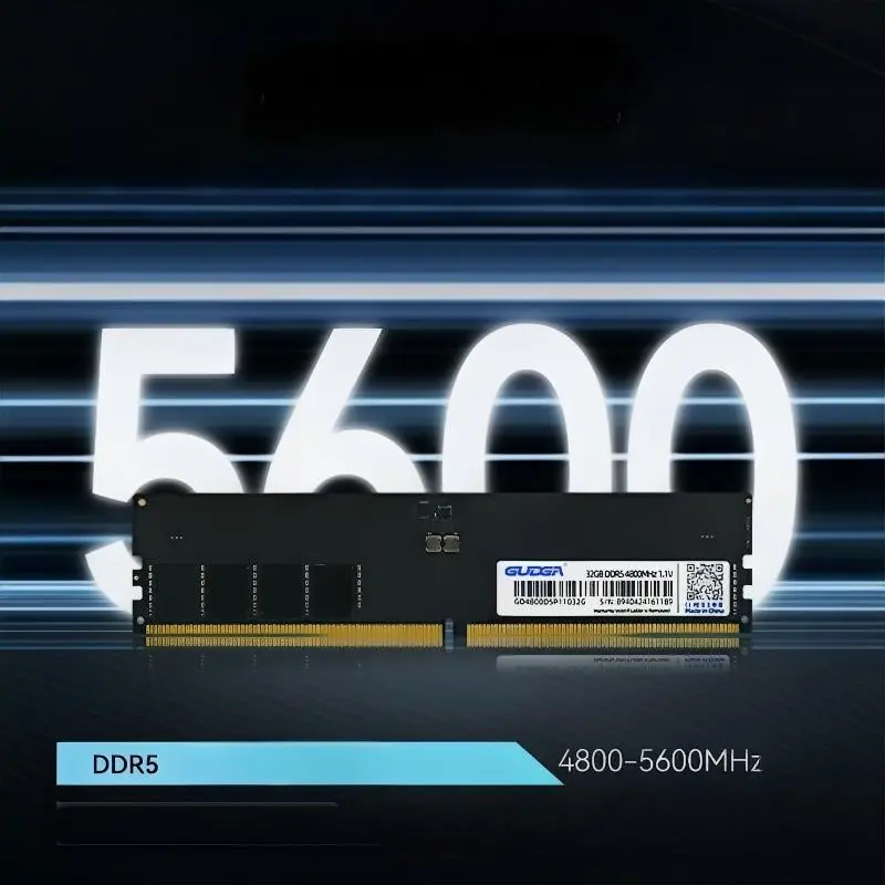 Μνήμη επιφάνειας εργασίας 6000MHz 6400MHz Gaming RAM για PC Build