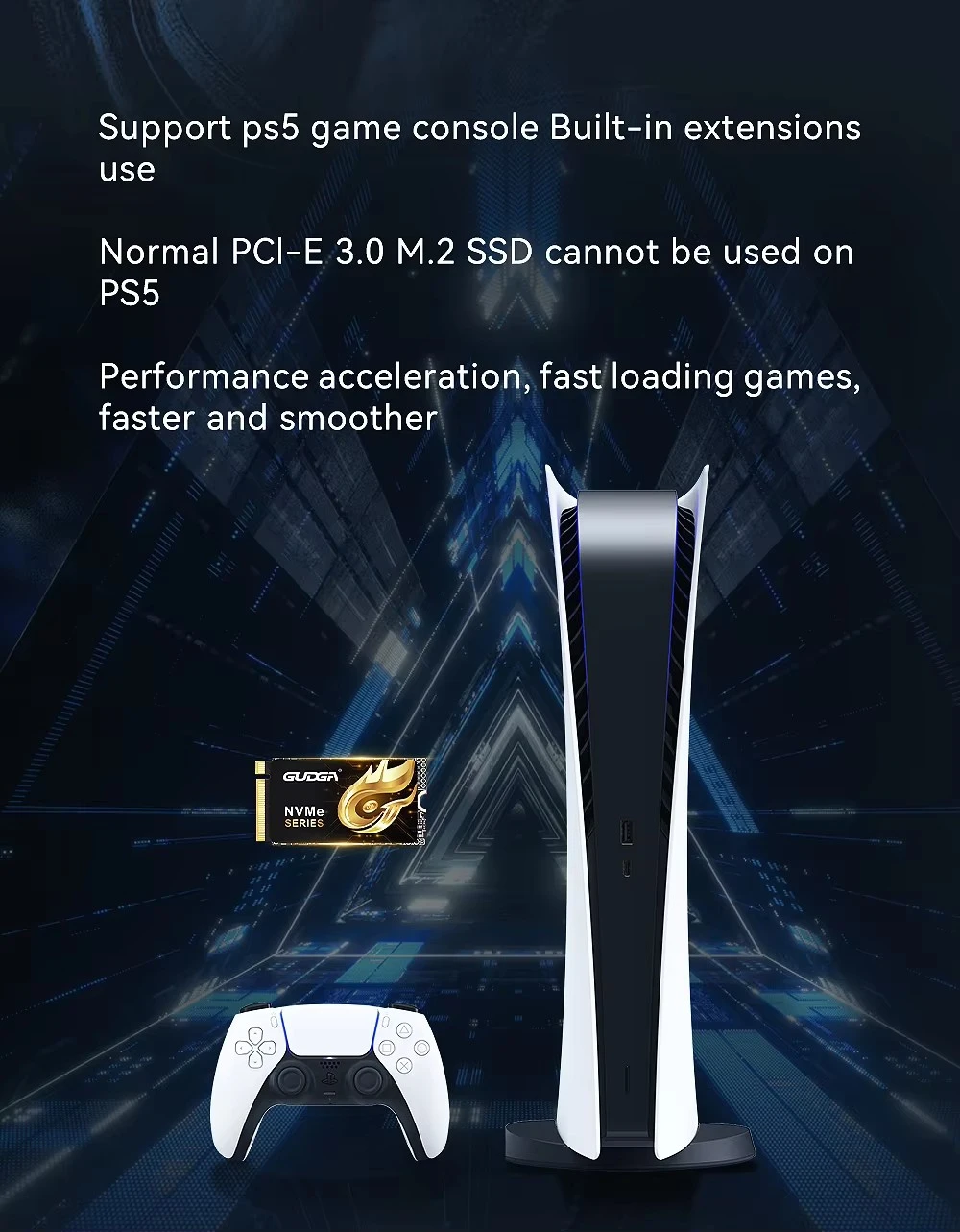 2242 PCIE 4.0 NVMe SSD 7000MB/s