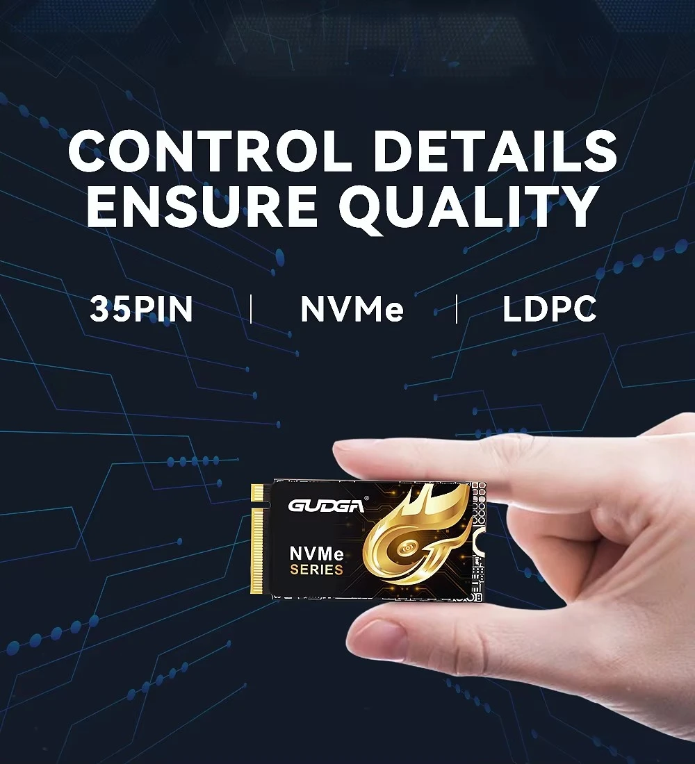 2242 PCIE 4.0 NVMe SSD 7000MB/s